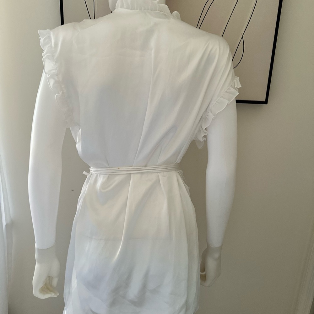 Intimo Cream Ruffled Kimono - Picture 8 of 10
